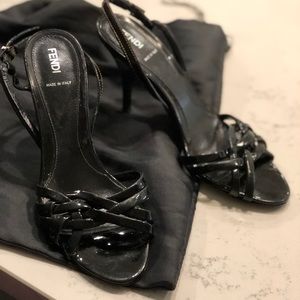 Fendi Heels 3 inch size 8.5